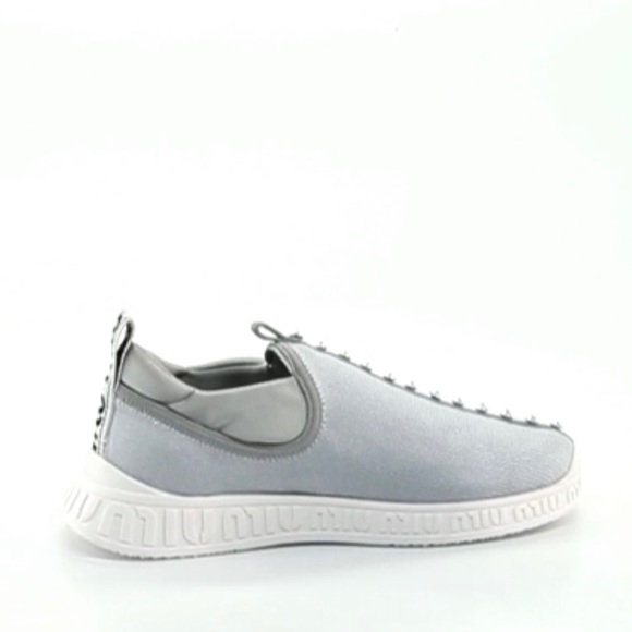 Miu Miu baby blue jewel sneakers - Picture 8 of 14